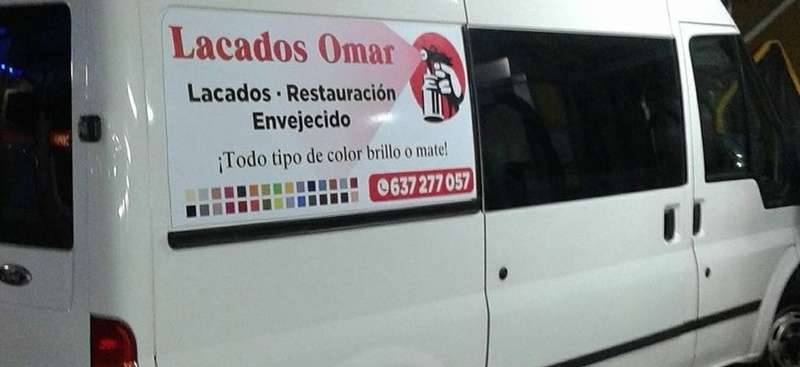 Vehículo de trabajo del fallecido/TA.